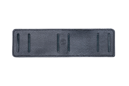 Подсумок поясной открытый 10п 16к / кожа / черный
