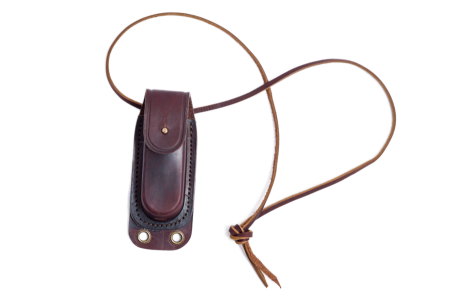 ***Чехол для складного ножа большой Хольстер 25 лет(110*35*25) / кожа
