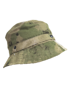 Панама с сеткой / смесовая ткань / Малахит (м)