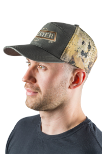 Бейсболка Горизонт с вышивкой / смесовая ткань / олива+соты (м)