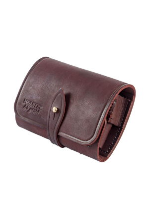 ***Подсумок для СО ПУ-1/ПУ-2 и 15п (пластик 18мм) Хольстер 25 лет / кожа / 