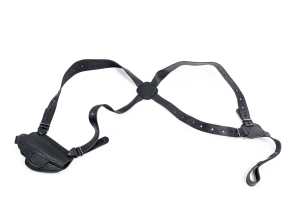 Кобура комбинированная ПМ /кожа/черный 