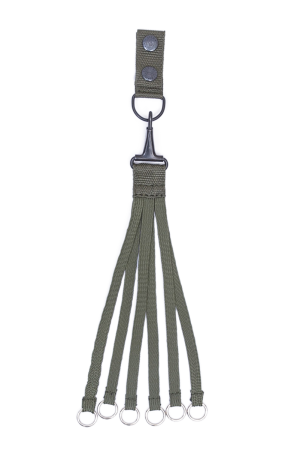 Торока быстросъемная на карабине / стропа / олива