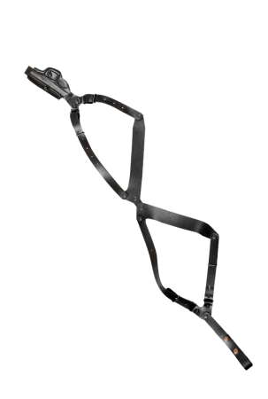 Кобура наплечная вертикального ношения мод. V Grand Power T10 / кожа / коричневый