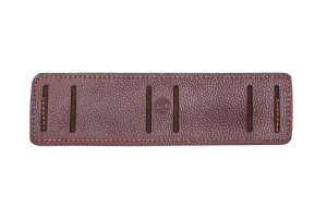 Подсумок поясной открытый 10п 12к / кожа / коричневый