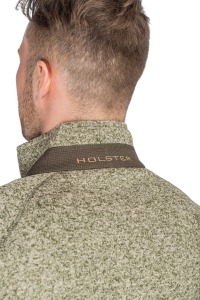 Куртка мужская Глухарь / трикотаж на флисе / меланж-олива Куртка мужская Глухарь / трикотаж на флисе / меланж-олива