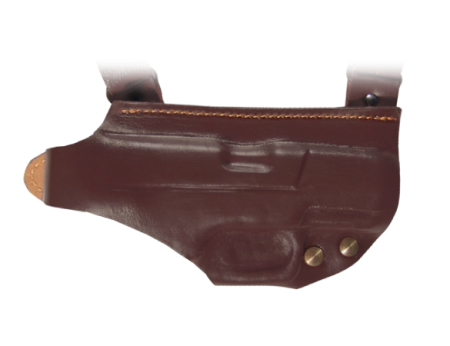 *** Кобура наплечная М Walther P 99 Стандарт / кожа / коричневый