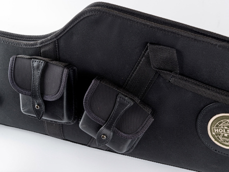 Чехол Лидер с оптикой 1200 мм / кожа / черный