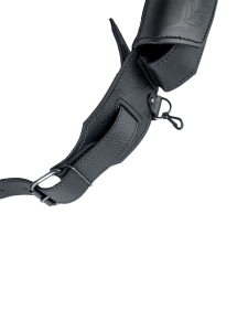 Патронташ 40х12 / кожа / черный (м)