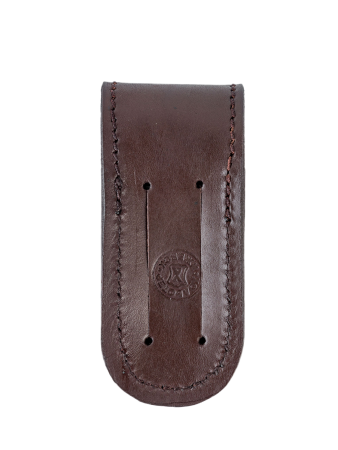 Чехол для ножа "Ворсма" (м) / кожа / коричневый