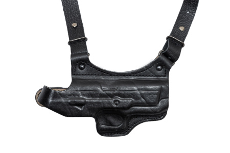 Кобура наплечная горизонтального ношения мод. T CZ75B / кожа / черный
