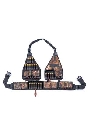 Патронташ трансформер на 49 патронов калибр 12 / кордура / кмф