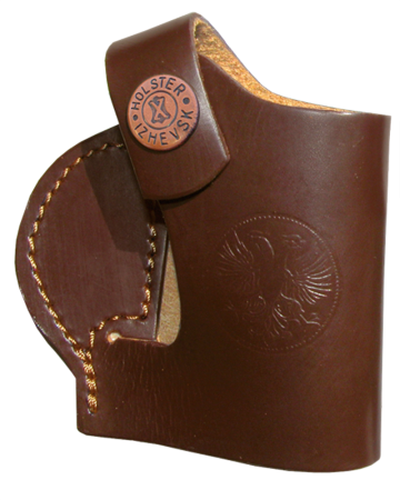 Кобура поясная Удар М-2 / кожа / коричневый