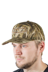 Бейсболка Горизонт с вышивкой / смесовая ткань / камыш (м)