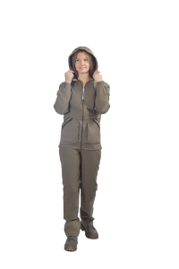 * Костюм женский летний Лоза / хлопок-нейлон / олива