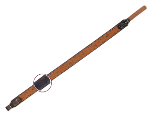 Ремень погонный супер люкс с противоск. накл. / кожа