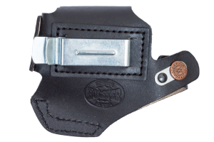 Кобура поясная Дз Оса - ПБ4-2 / кожа / черный