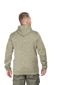 Толстовка Малахит / трикотаж на флисе / меланж-олива Толстовка Малахит / трикотаж на флисе / меланж-олива