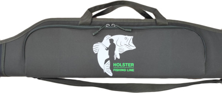 Тубус ТПСУ 01 110*1250 двухсекц. п/жесткий для спин. и удил. с карманом /кордура/ хаки