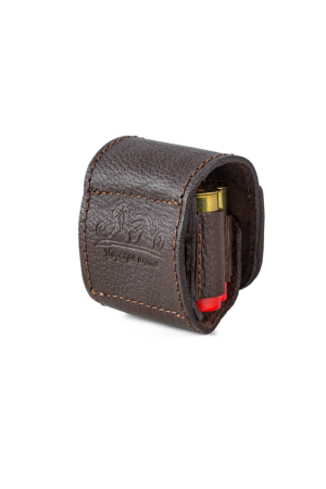 Подсумок поясной 5*12 Царская охота / кожа