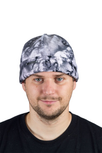 Шапка Сигнал 1 / алова-флис / снегири (м)