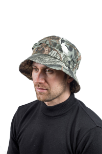 Панама с сеткой / смесовая ткань / лес (м)