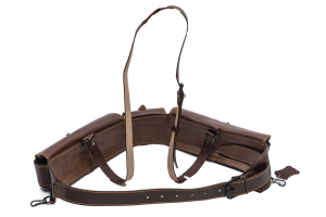 Патронташ 40х12 / кожа / коричневый