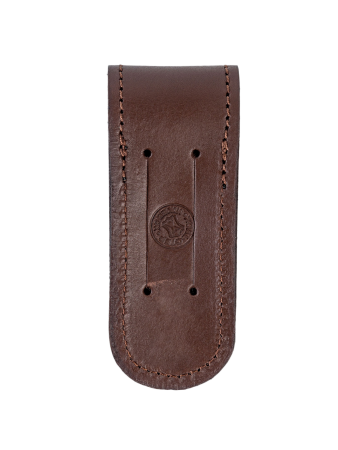 Чехол для ножа "Ворсма" (б) / кожа / коричневый