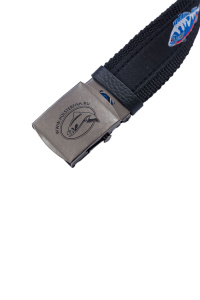 Ремень поясной В40 LINE Эконом Fish / черный