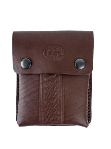 Подсумок Тигр 10п / кожа / коричневый