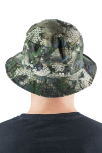 Панама Нато / смесовая ткань / серые соты (м)