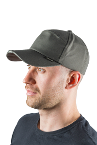 Бейсболка летняя NEON / канвас / олива (м)