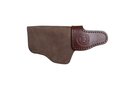 Кобура поясная мод. H Гроза-02 открытая суперлетняя / кожа / коричневый