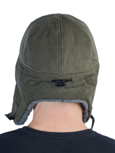 Бейсболка (шапка) утепленная Кондор / исландия/хаки/ с мембраной (м)