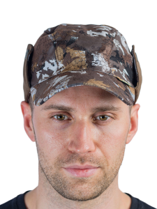 Кепка утепленная Койот / алова / коричневые соты (м)