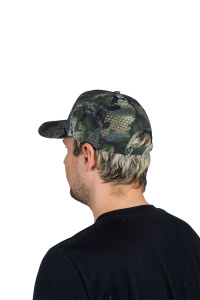 Бейсболка Горизонт / смесовая ткань / серые соты (м)