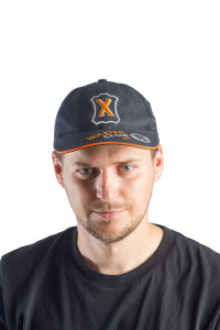 Бейсболка летняя Holster Club / джинса / черный (м)