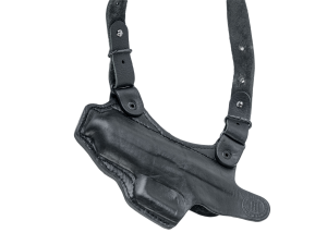 Кобура наплечная горизонтального ношения мод.ТМ Grand Power T 10 / кожа / черный