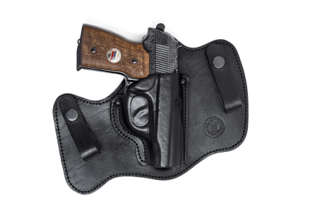 Кобура поясная мод.Hc ПМ / кожа / черный