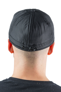 Бейсболка утепленная Скаут / курточная ткань / черный (м)