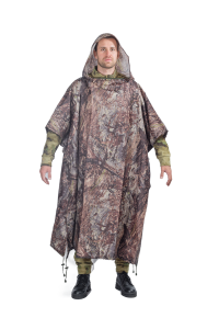 Пончо / ткань синтет. / тростник