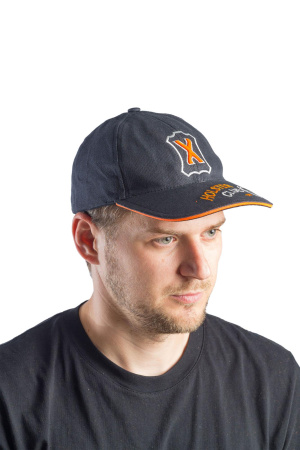 Бейсболка летняя Holster Club / джинса / черный (м)