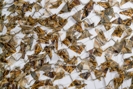 Накидка для засидки / ткань синтет. / сухой камыш