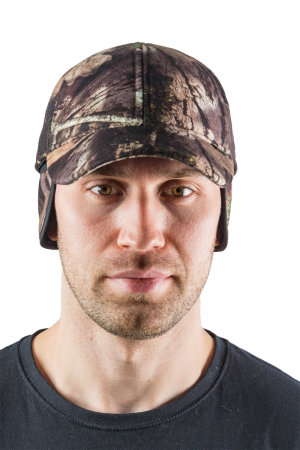 Бейсболка утепленная Скаут / алова / лес (м)