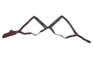 Кобура наплечная вертикального ношения мод. V Colt-1911 / кожа / коричневый