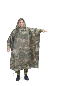 Пончо  / ткань синтет. / малахит