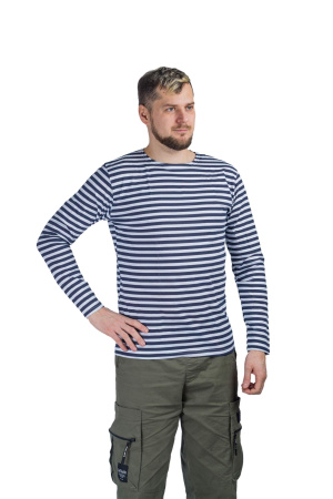 Тельняшка летняя (синий) х/б (м)