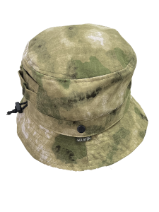 Панама с сеткой / смесовая ткань / Малахит (м)