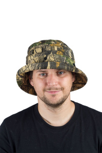 Панама с сеткой / смесовая ткань / лес (м)