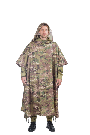 Пончо  / ткань синтет. / мультикам